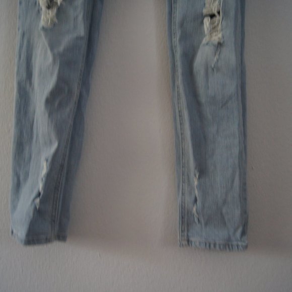 Empyre Verge Tapered Skinny Distressed Light Wash Jeans Men’s Size 28 - Picture 4 of 8